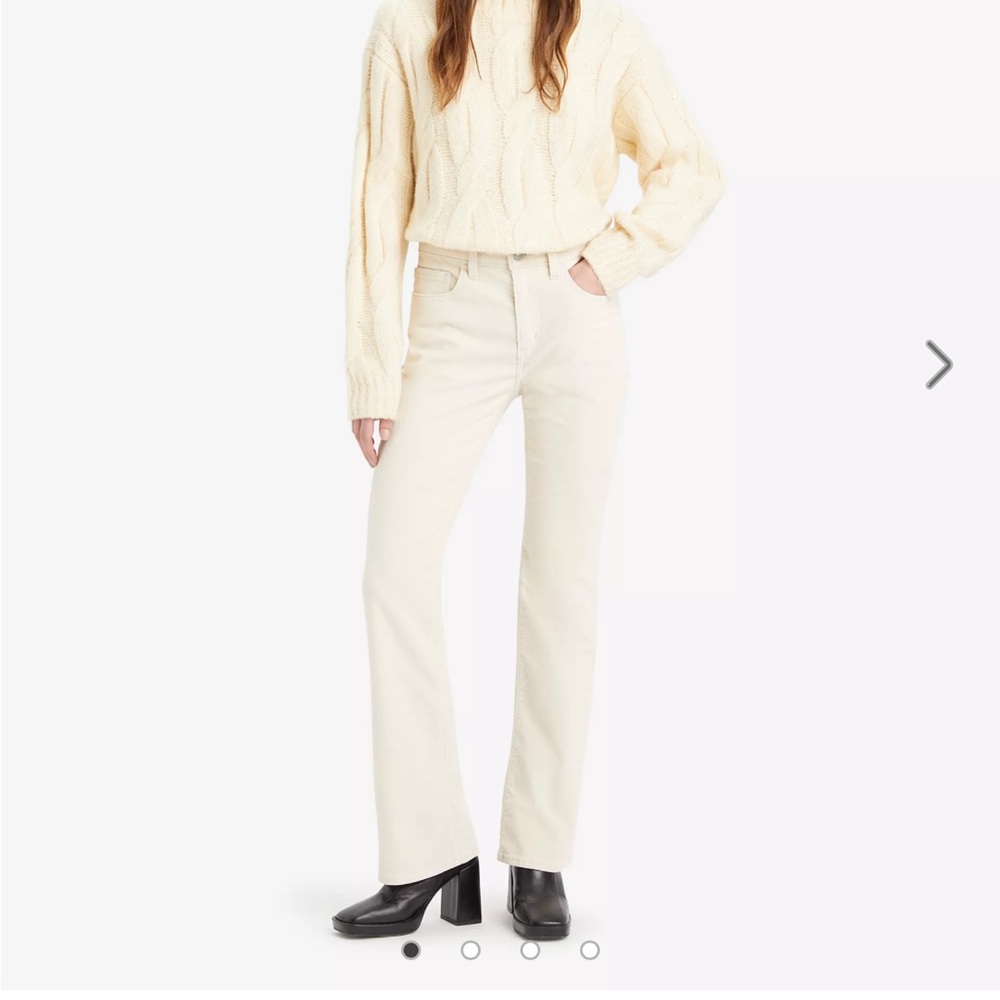 725 High Rise Bootcut Corduroy Women's Jeans sz 26W*30L NWT